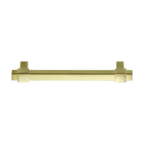 GUILDFORD Cabinet Handles handle in Brushed Brass, 128mm
