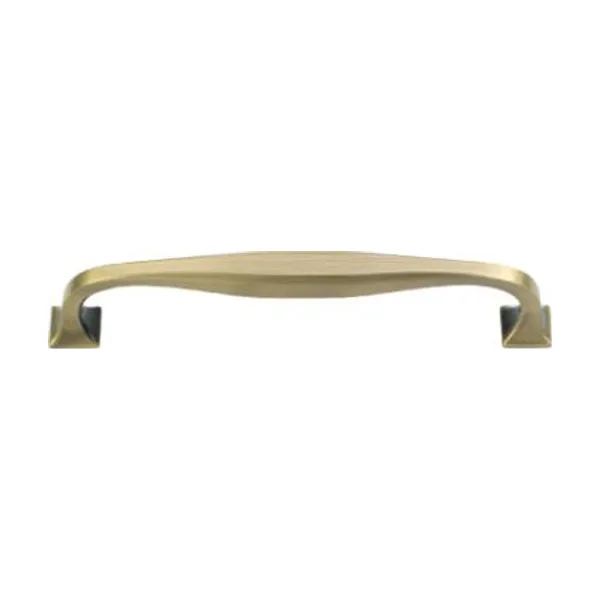 BISTRO Cabinet Handles handle in Antique Brass, 128mm