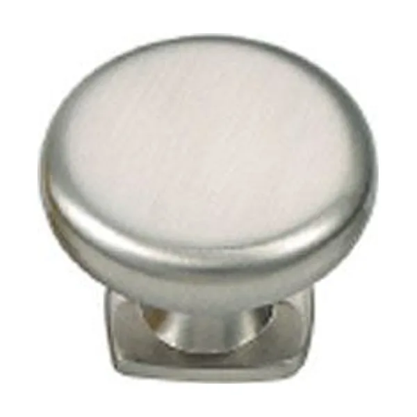 COTTONWOOD Cabinet Handles knob in Brushed Nickel