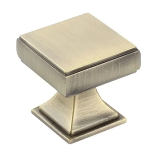 DELEWARE Cabinet Handles knob in Antique Brass