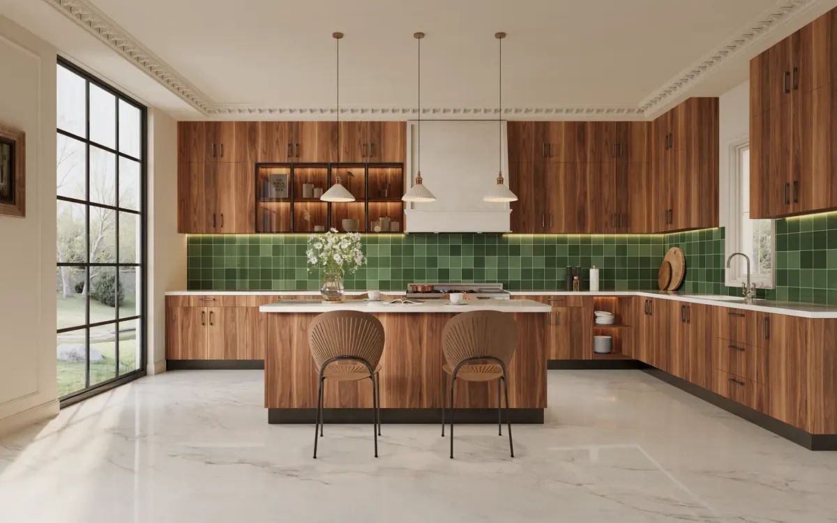 Sahara Oak kitchen