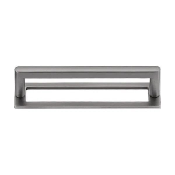 CLIFFSIDE with Back Plate Cabinet Handles handle in Antique Nickel, 128mm