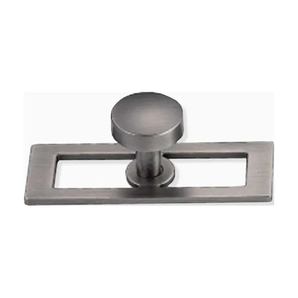 CLIFFSIDE with Back Plate Cabinet Handles knob in Antique Nickel