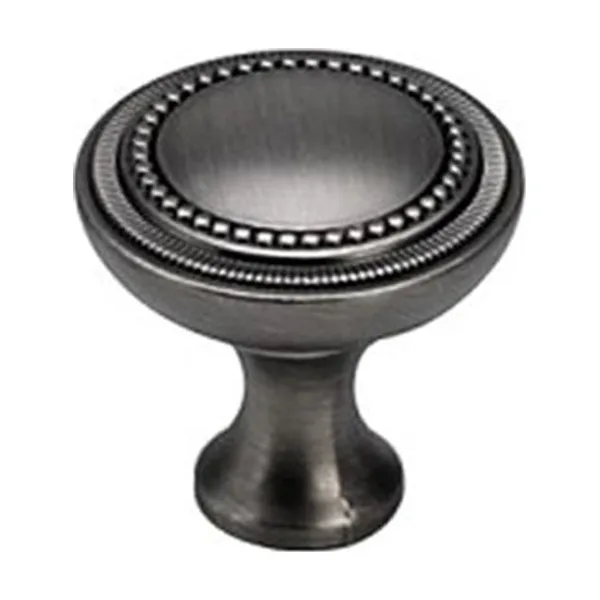 ELORA 1 Cabinet Knobs and Cup Pulls knob in Antique Nickel