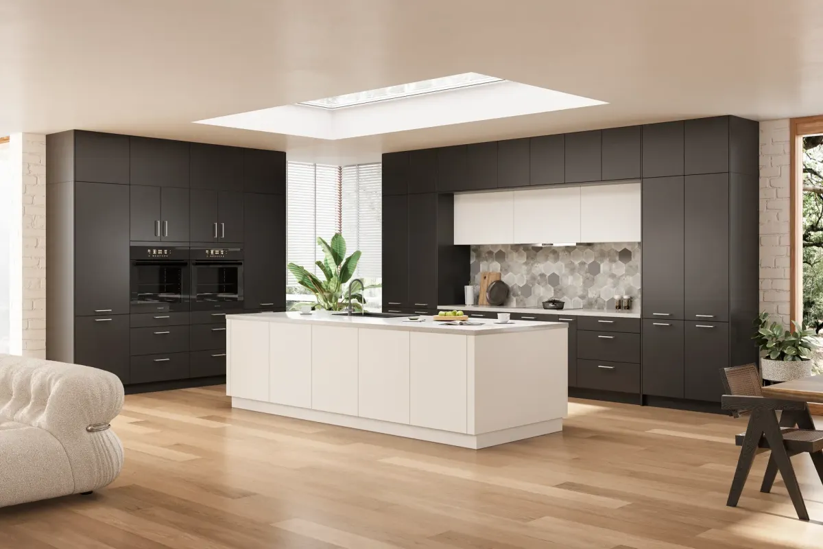 Matte Anthracite Grey kitchen