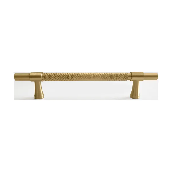 RIVERDALE BRASS TEXTURED Cabinet Handles handle in Brushed Brass, 128mm