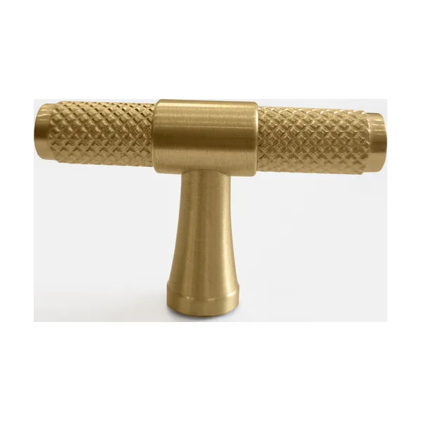 RIVERDALE BRASS TEXTURED Cabinet Handles knob in Brushed Brass